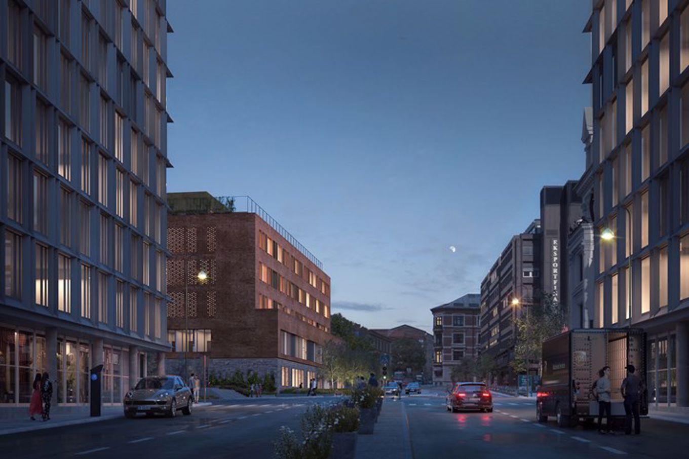 illustrasjon nye Ruseløkka skole