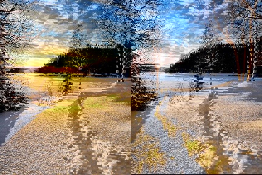 Vinterlandskap Vinterlandskap