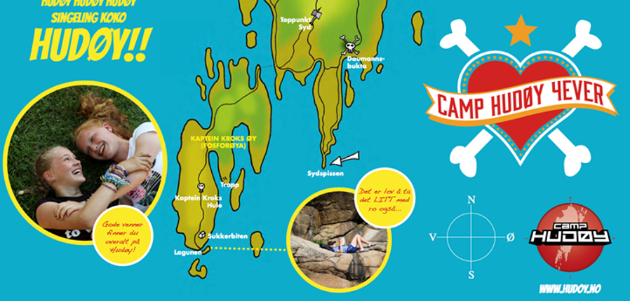 Illustrasjon Camp Hudøy