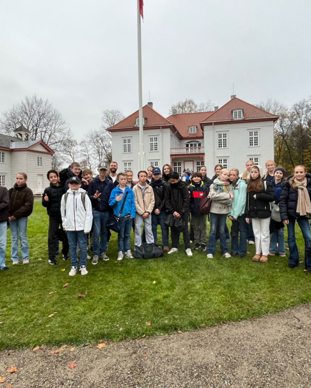 Foto: Åse Kristine Wikheim Amble 8a på besøk til Eidsvollsbygningen